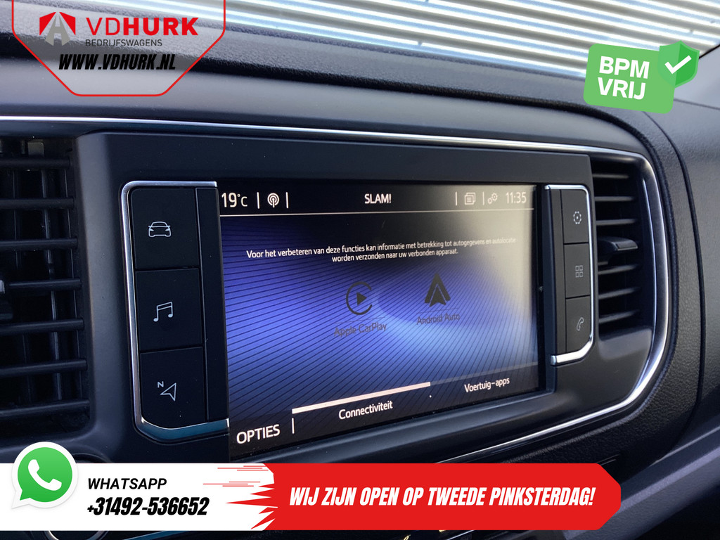 Toyota ProAce Worker Bestelbus 1.5 2x Schuifdeur/ Adapt.Cruise/ Head-up/ Standkachel/ Inrichting/ Stoelverw./ Carplay/ Camera/ Keyless/ Climate/ Trekhaak 18