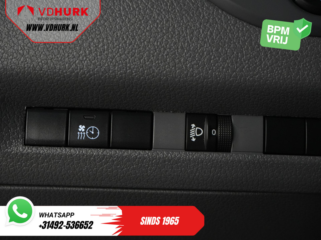 Toyota ProAce Worker Bestelbus 1.5 2x Schuifdeur/ Adapt.Cruise/ Head-up/ Standkachel/ Inrichting/ Stoelverw./ Carplay/ Camera/ Keyless/ Climate/ Trekhaak 22