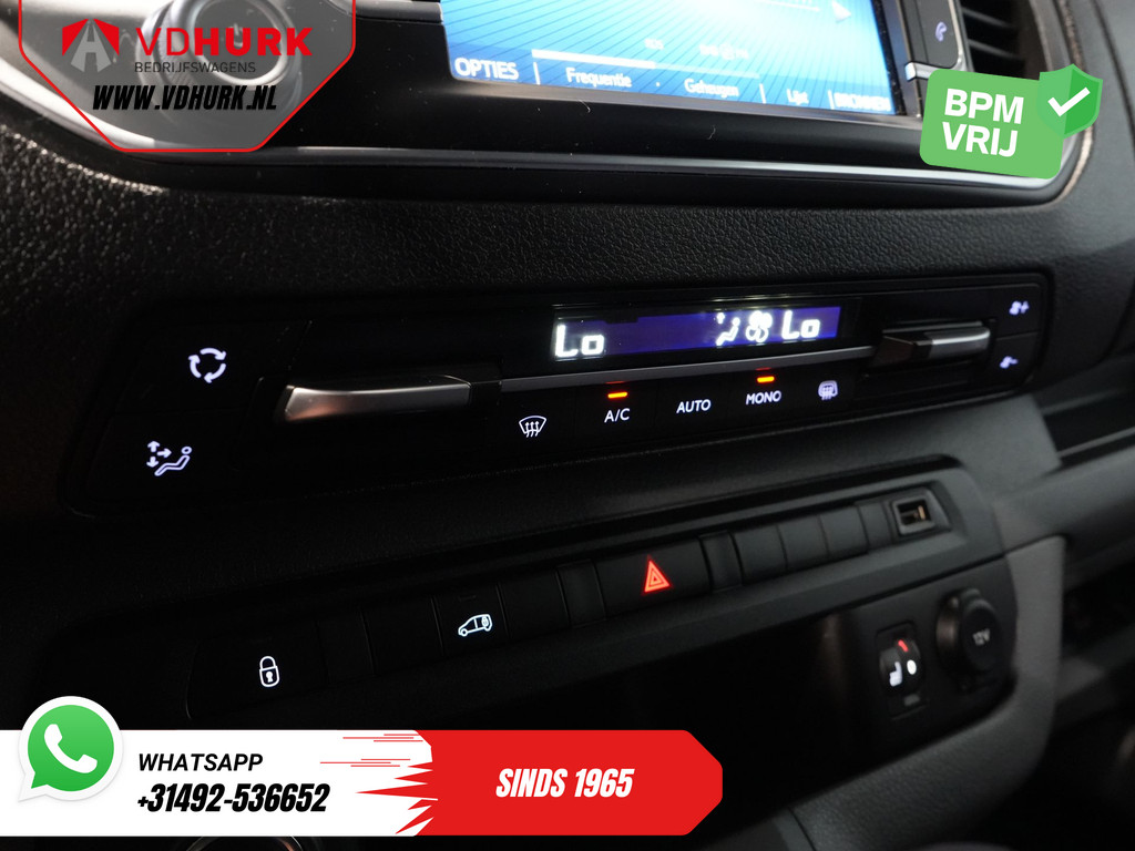 Toyota ProAce Worker Bestelbus 1.5 2x Schuifdeur/ Adapt.Cruise/ Head-up/ Standkachel/ Inrichting/ Stoelverw./ Carplay/ Camera/ Keyless/ Climate/ Trekhaak 24