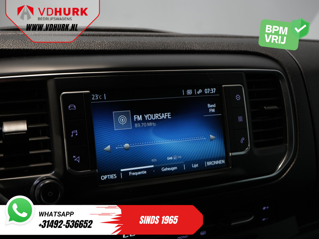 Toyota ProAce Worker Bestelbus 1.5 2x Schuifdeur/ Adapt.Cruise/ Head-up/ Standkachel/ Inrichting/ Stoelverw./ Carplay/ Camera/ Keyless/ Climate/ Trekhaak 26