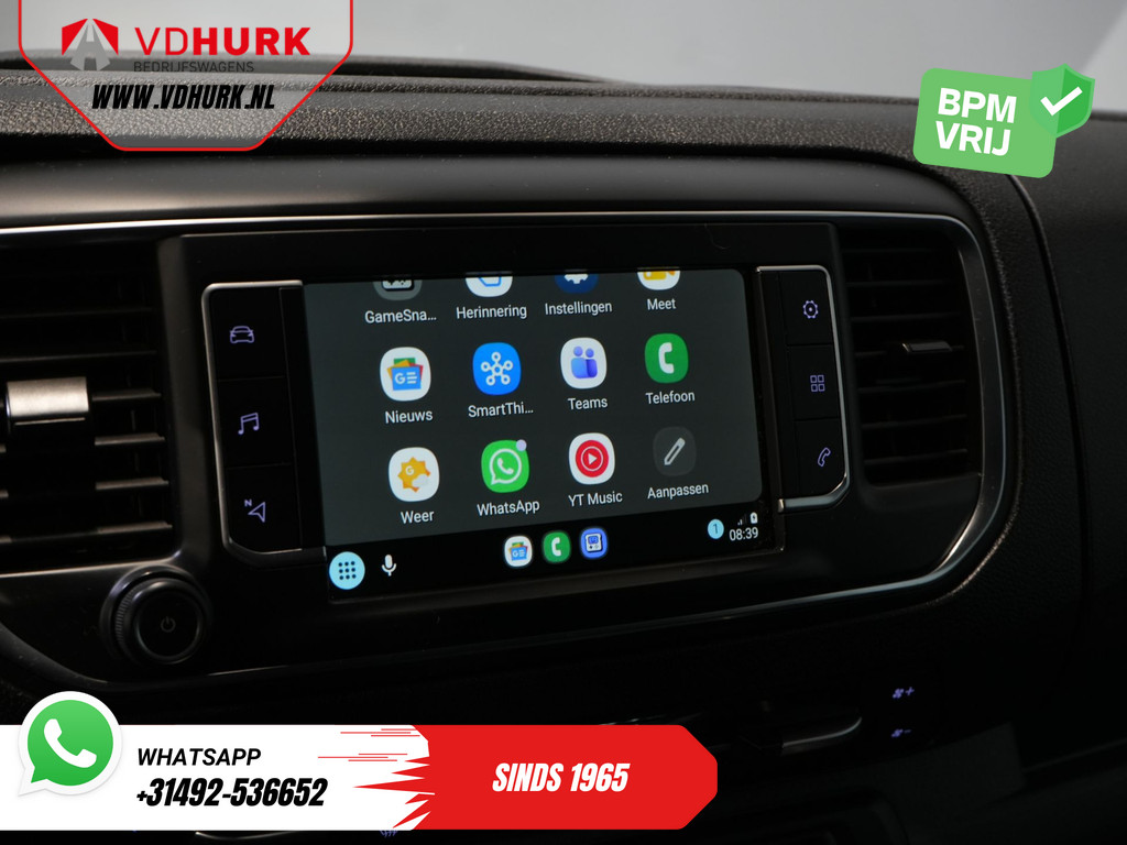 Toyota ProAce Worker Bestelbus 1.5 2x Schuifdeur/ Adapt.Cruise/ Head-up/ Standkachel/ Inrichting/ Stoelverw./ Carplay/ Camera/ Keyless/ Climate/ Trekhaak 29