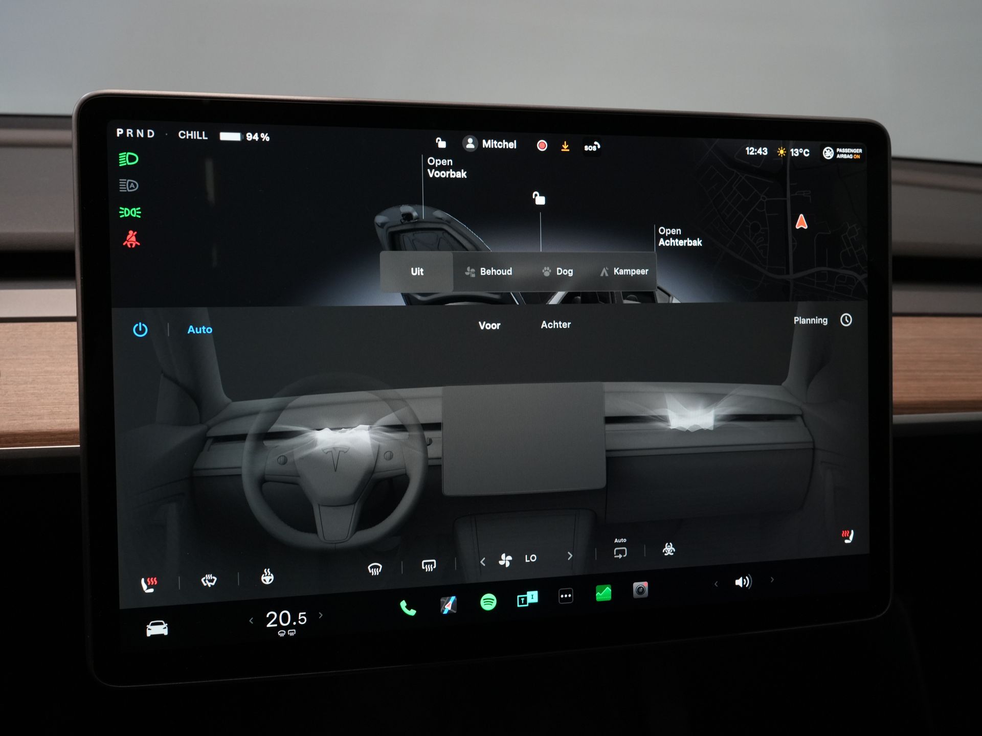 Tesla Model Y SUV 455 Km WLTP (DEMO) Pano/ Memory/ Elek.klep/ Stoelverw./ Navi/ 360 Camera/ Climate/ 20” LMV 20