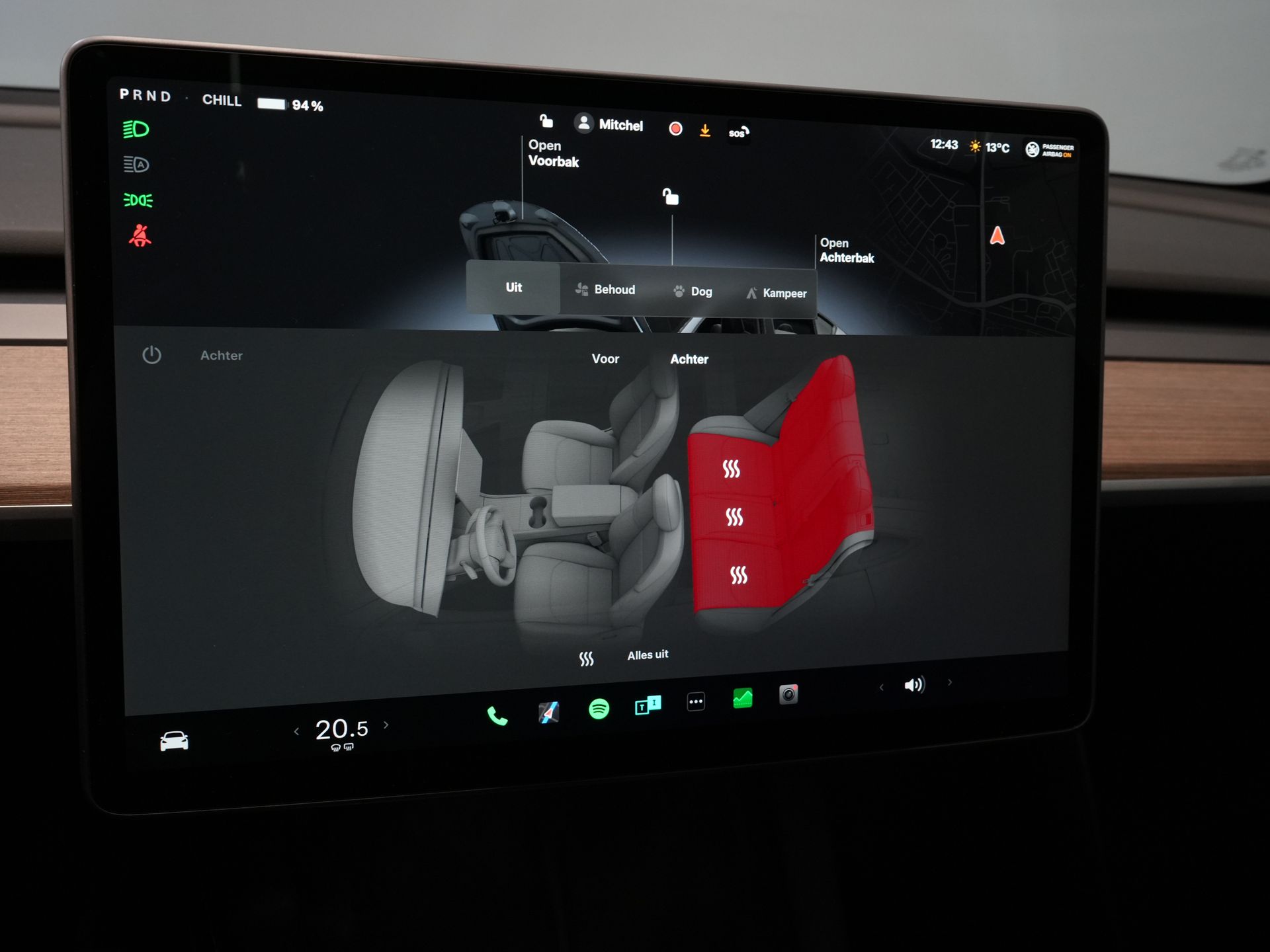 Tesla Model Y SUV 455 Km WLTP (DEMO) Pano/ Memory/ Elek.klep/ Stoelverw./ Navi/ 360 Camera/ Climate/ 20” LMV 21