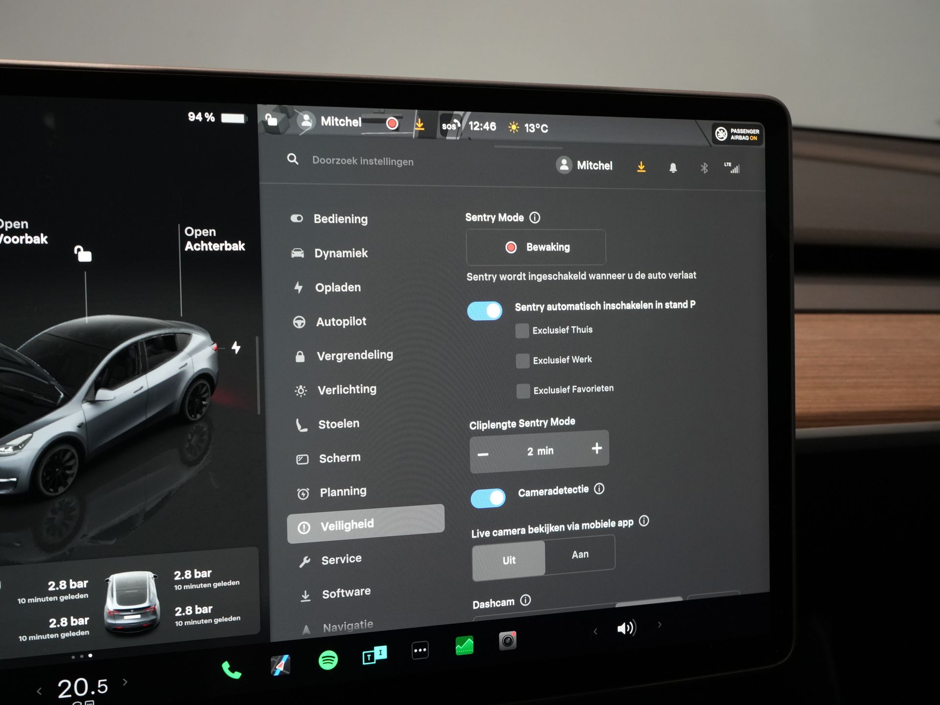 Tesla Model Y SUV 455 Km WLTP (DEMO) Pano/ Memory/ Elek.klep/ Stoelverw./ Navi/ 360 Camera/ Climate/ 20” LMV 29