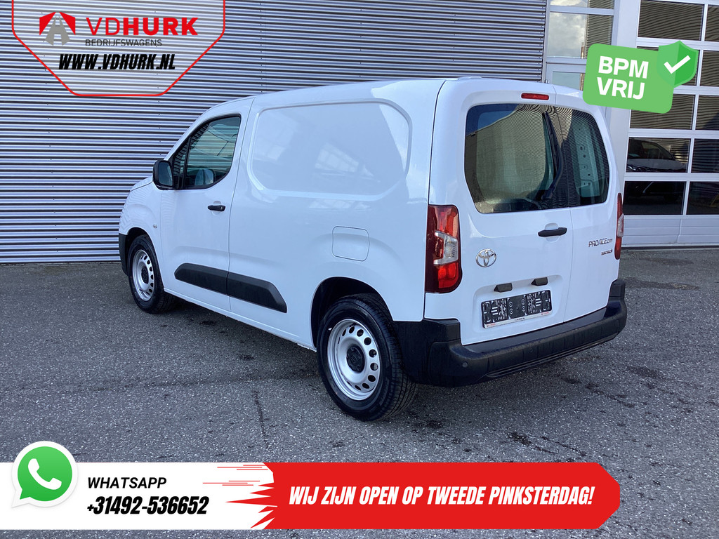 Toyota PROACE CITY Electric Bestelbus 345 km WLTP LED/ 3pers/ Snellader/ Standkachel/ Carplay/ Navi/ PDC/ Cruise/ Airco 1