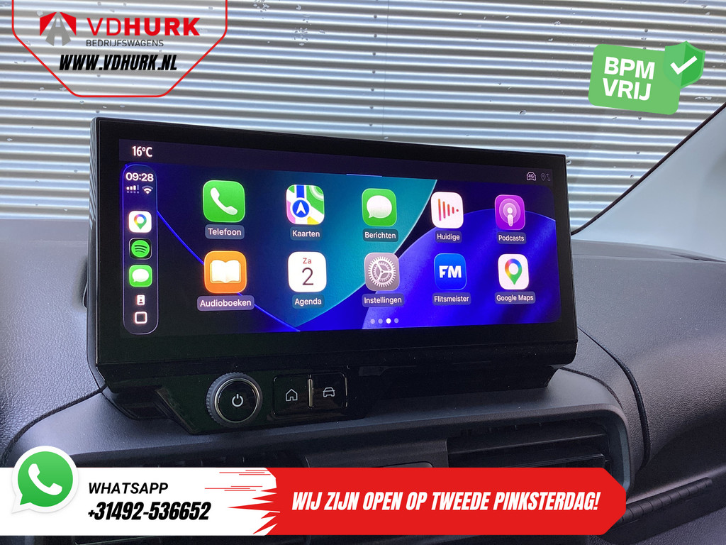 Toyota PROACE CITY Electric Bestelbus 345 km WLTP LED/ 3pers/ Snellader/ Standkachel/ Carplay/ Navi/ PDC/ Cruise/ Airco 14