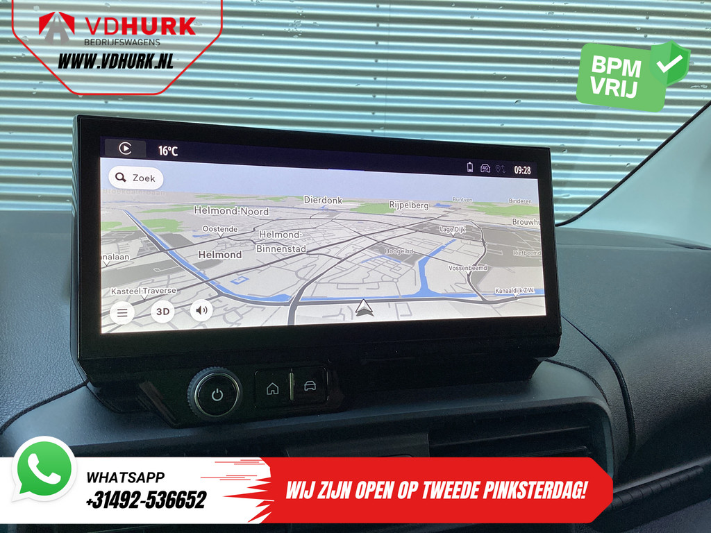 Toyota PROACE CITY Electric Bestelbus 345 km WLTP LED/ 3pers/ Snellader/ Standkachel/ Carplay/ Navi/ PDC/ Cruise/ Airco 15