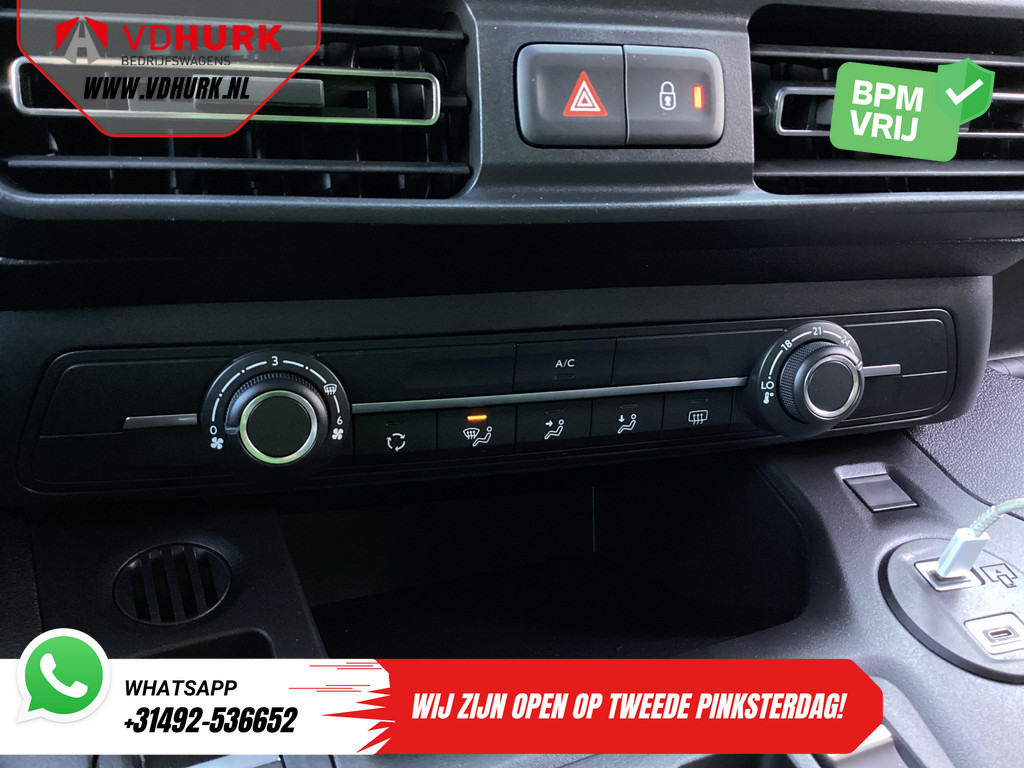 Toyota PROACE CITY Electric Bestelbus 345 km WLTP LED/ 3pers/ Snellader/ Standkachel/ Carplay/ Navi/ PDC/ Cruise/ Airco 18