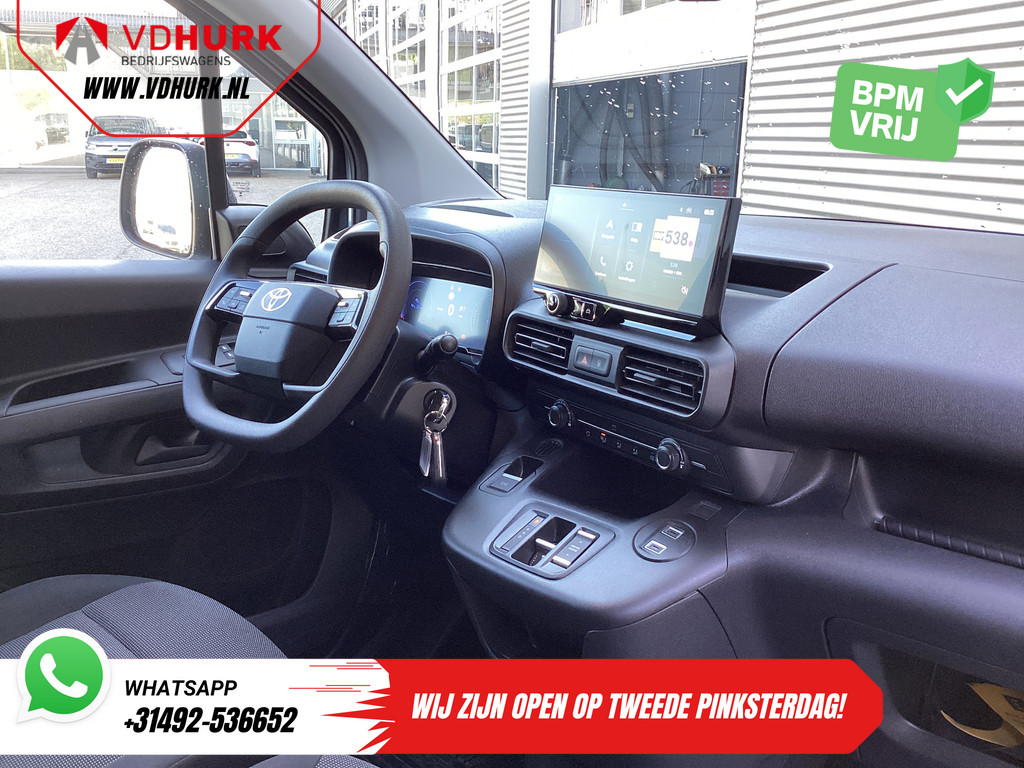 Toyota PROACE CITY Electric Bestelbus 345 km WLTP LED/ 3pers/ Snellader/ Standkachel/ Carplay/ Navi/ PDC/ Cruise/ Airco 2