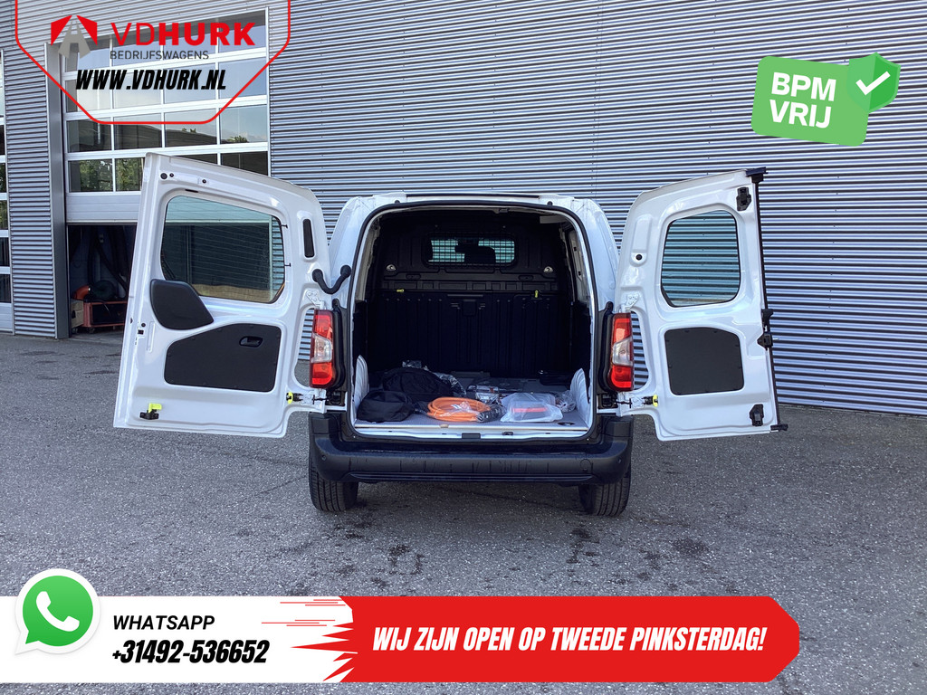 Toyota PROACE CITY Electric Bestelbus 345 km WLTP LED/ 3pers/ Snellader/ Standkachel/ Carplay/ Navi/ PDC/ Cruise/ Airco 4
