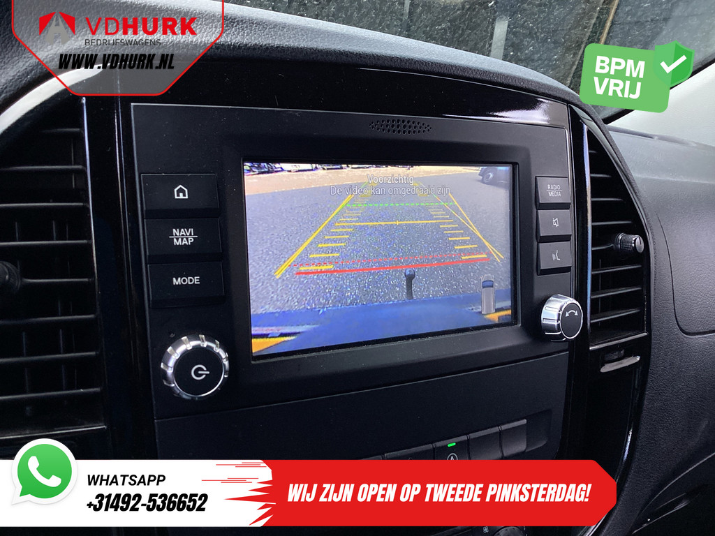 Mercedes-Benz Vito Bestelbus 116 CDI Aut. DC Dubbel Cabine Leder/ Stoelverw./ 19” LMV/ Glaslook/ Camera/ Navi/ PDC/ Trekhaak/ Cruise 13