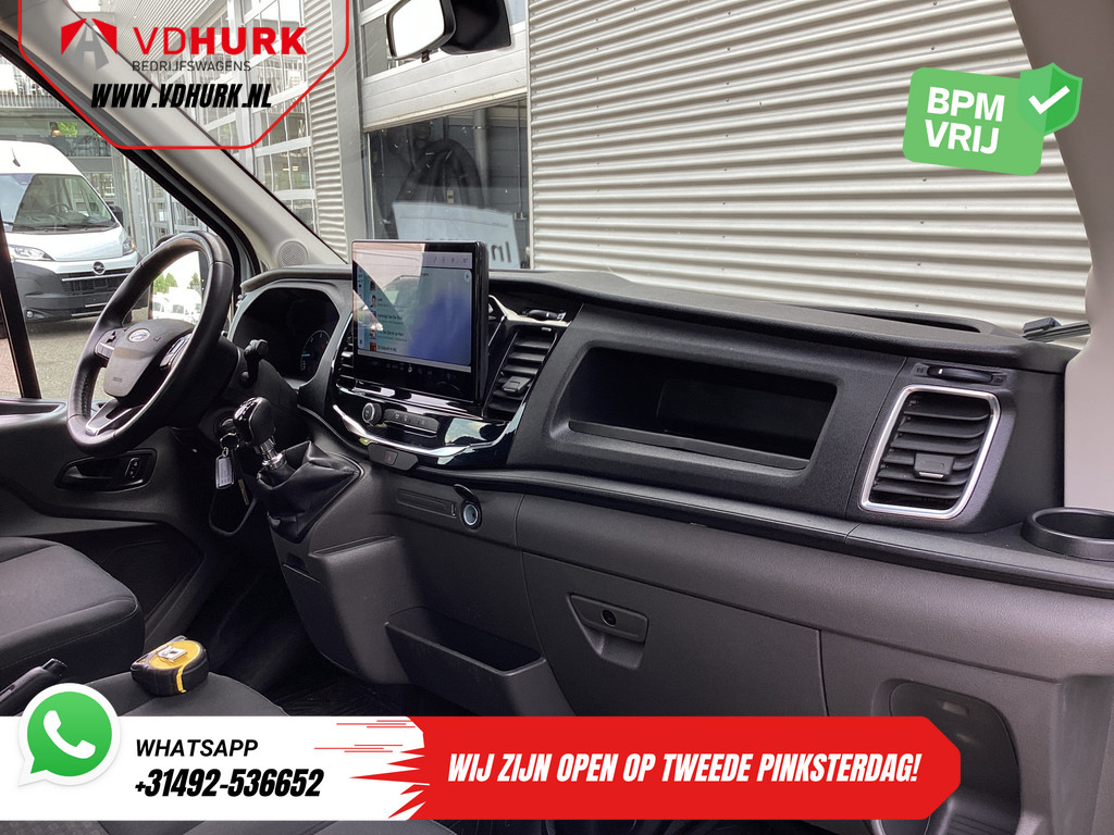 Ford Transit Open laadbak 2.0 TDCI 130 pk DC Dubbel Cabine Open Laadbak/ 7 Pers./ 3.0t Trekverm./ Carplay/ Cruise/ Climate/ Pick Up 11