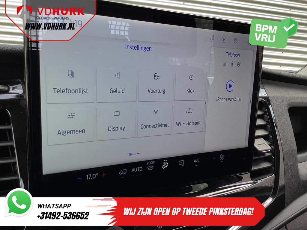 Ford Transit Open laadbak 2.0 TDCI 130 pk DC Dubbel Cabine Open Laadbak/ 7 Pers./ 3.0t Trekverm./ Carplay/ Cruise/ Climate/ Pick Up 13