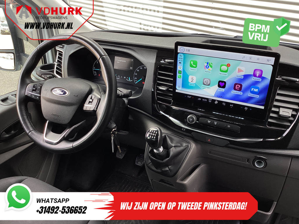 Ford Transit Open laadbak 2.0 TDCI 130 pk DC Dubbel Cabine Open Laadbak/ 7 Pers./ 3.0t Trekverm./ Carplay/ Cruise/ Climate/ Pick Up 2