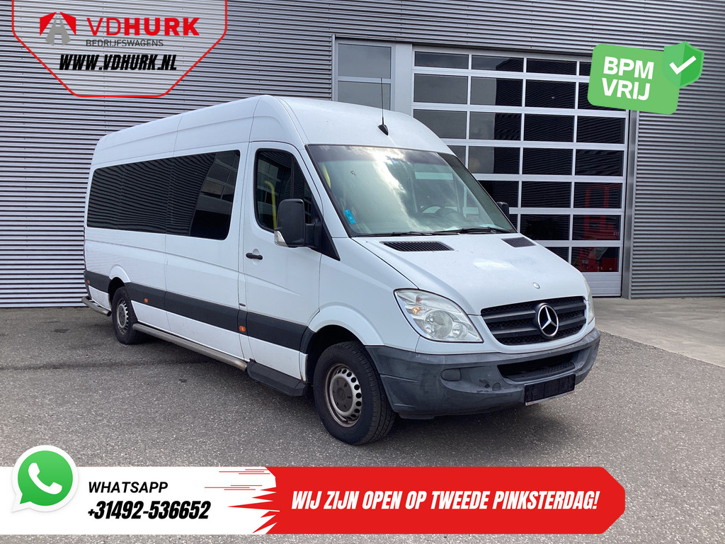 Mercedes-Benz Sprinter Personenvervoer 313 2.2 CDI L3H2 €8.773 Incl. BTW BPM VRIJ! EXPORT Combi/ 9 Persoons/ Kombi/ 9P/ Airco/ Rolstoellift 0