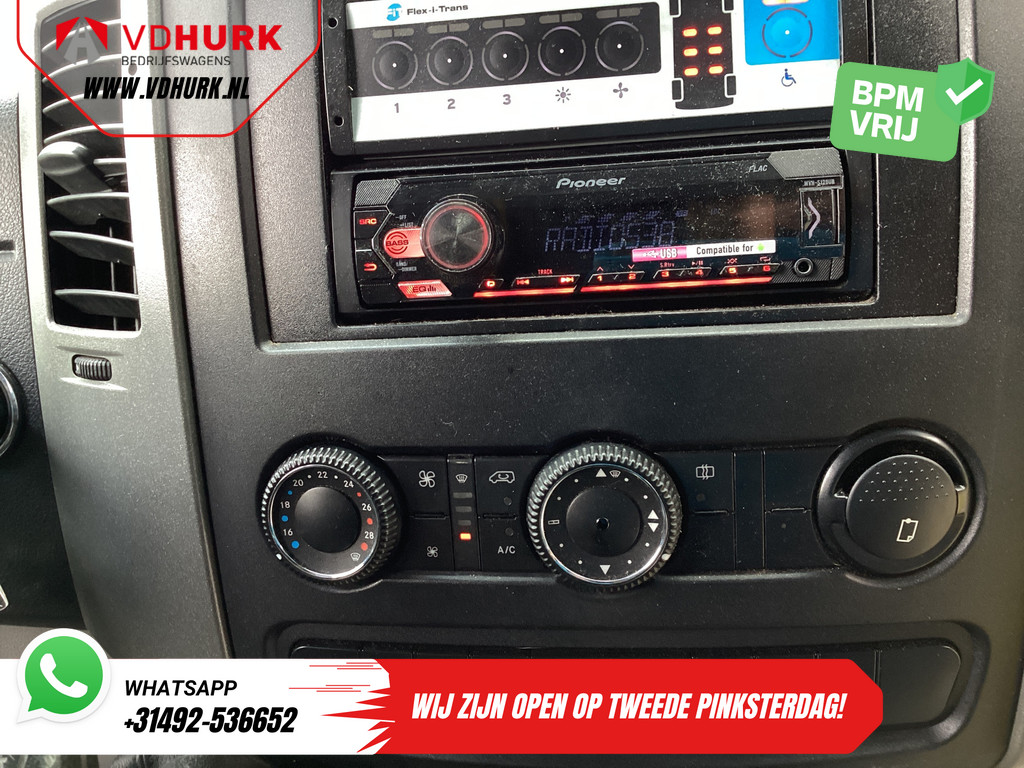 Mercedes-Benz Sprinter Personenvervoer 313 2.2 CDI L3H2 €8.773 Incl. BTW BPM VRIJ! EXPORT Combi/ 9 Persoons/ Kombi/ 9P/ Airco/ Rolstoellift 11
