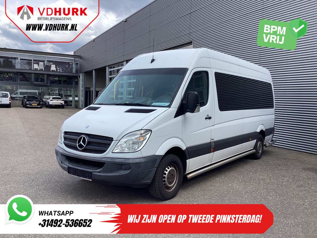 Mercedes-Benz Sprinter Personenvervoer 313 2.2 CDI L3H2 €8.773 Incl. BTW BPM VRIJ! EXPORT Combi/ 9 Persoons/ Kombi/ 9P/ Airco/ Rolstoellift 6