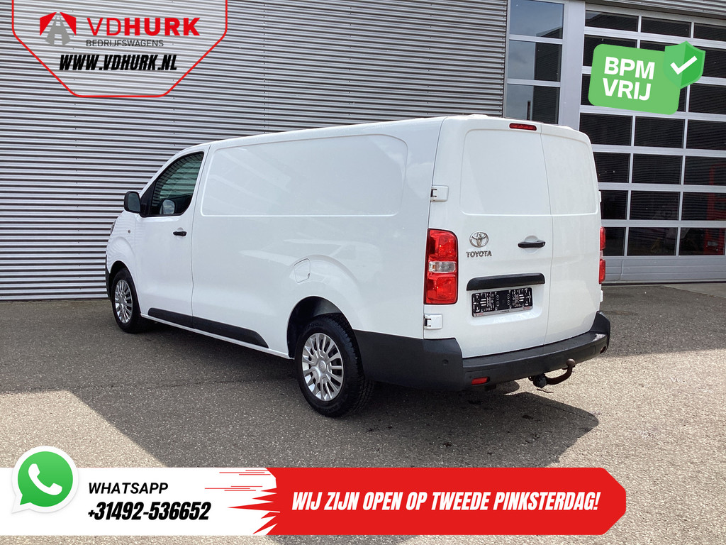 Toyota ProAce Worker Bestelbus 2.0 145 pk L3 Standkachel/ Stoelverw/ Carplay/ Camera/ PDC/ Cruise/ Trekhaak/ Airco 1