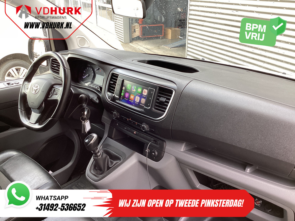 Toyota ProAce Worker Bestelbus 2.0 145 pk L3 Standkachel/ Stoelverw/ Carplay/ Camera/ PDC/ Cruise/ Trekhaak/ Airco 10