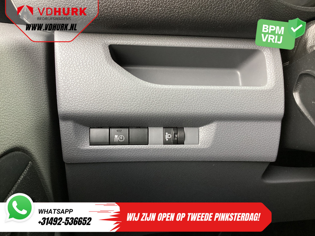 Toyota ProAce Worker Bestelbus 2.0 145 pk L3 Standkachel/ Stoelverw/ Carplay/ Camera/ PDC/ Cruise/ Trekhaak/ Airco 15