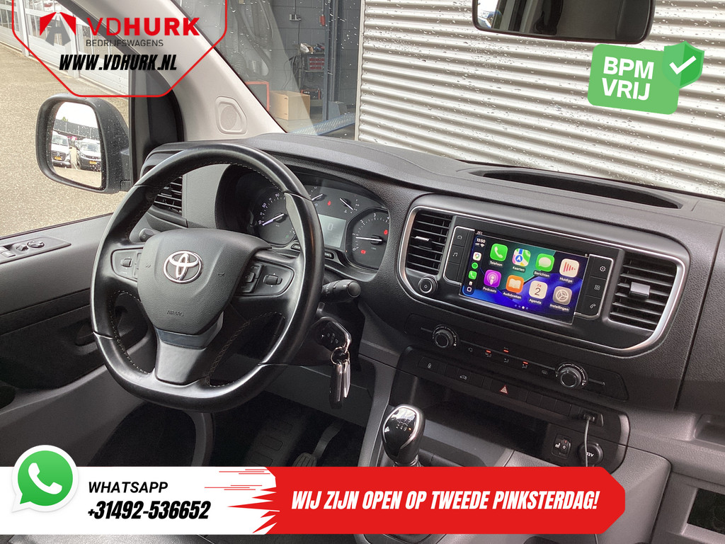 Toyota ProAce Worker Bestelbus 2.0 145 pk L3 Standkachel/ Stoelverw/ Carplay/ Camera/ PDC/ Cruise/ Trekhaak/ Airco 2
