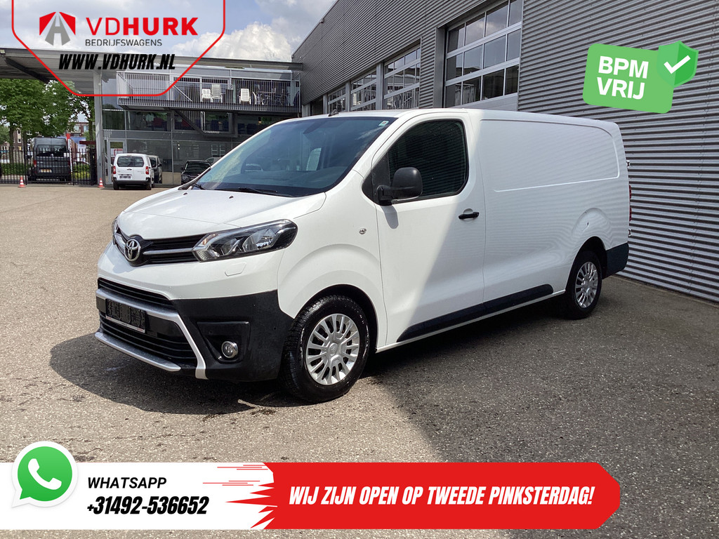 Toyota ProAce Worker Bestelbus 2.0 145 pk L3 Standkachel/ Stoelverw/ Carplay/ Camera/ PDC/ Cruise/ Trekhaak/ Airco 8