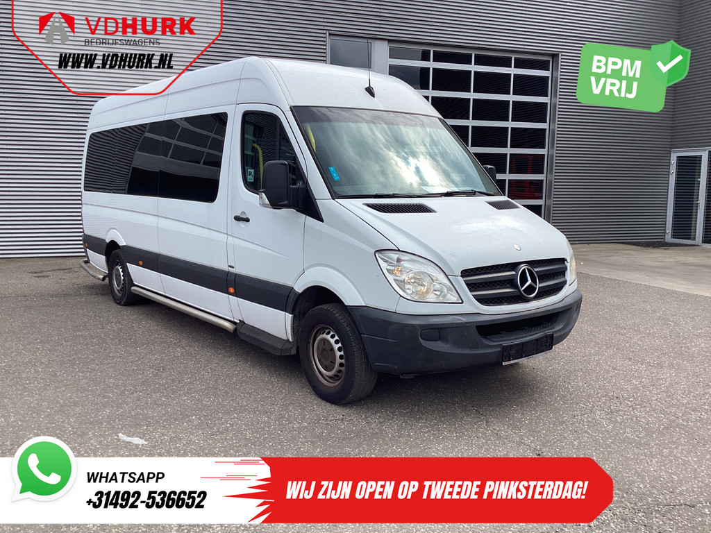 Mercedes-Benz Sprinter Personenvervoer 313 2.2 CDI L3H2 €8.773 Incl. BTW BPM VRIJ! EXPORT Combi/ 9 Persoons/ Kombi/ 9P/ Airco/ Rolstoellift 0