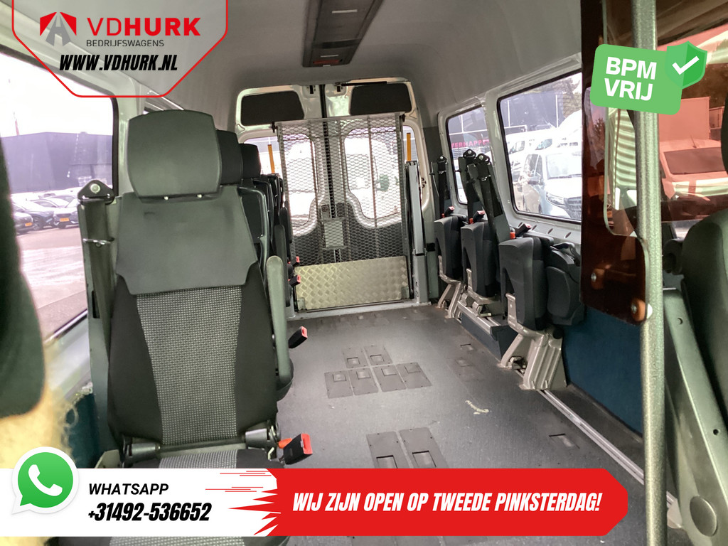 Mercedes-Benz Sprinter Personenvervoer 313 2.2 CDI L3H2 €8.773 Incl. BTW BPM VRIJ! EXPORT Combi/ 9 Persoons/ Kombi/ 9P/ Airco/ Rolstoellift 11