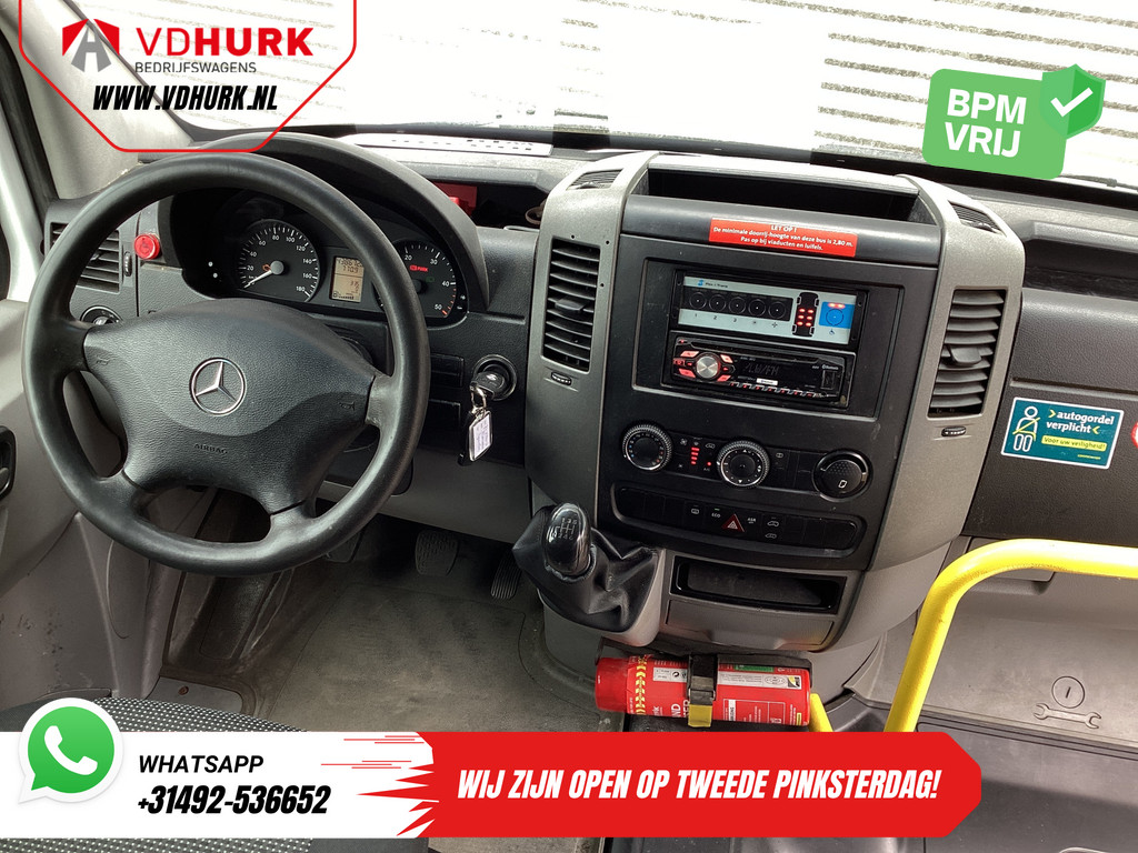 Mercedes-Benz Sprinter Personenvervoer 313 2.2 CDI L3H2 €8.773 Incl. BTW BPM VRIJ! EXPORT Combi/ 9 Persoons/ Kombi/ 9P/ Airco/ Rolstoellift 2