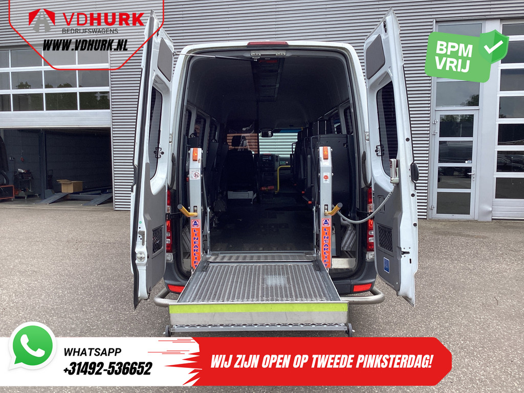 Mercedes-Benz Sprinter Personenvervoer 313 2.2 CDI L3H2 €8.773 Incl. BTW BPM VRIJ! EXPORT Combi/ 9 Persoons/ Kombi/ 9P/ Airco/ Rolstoellift 4