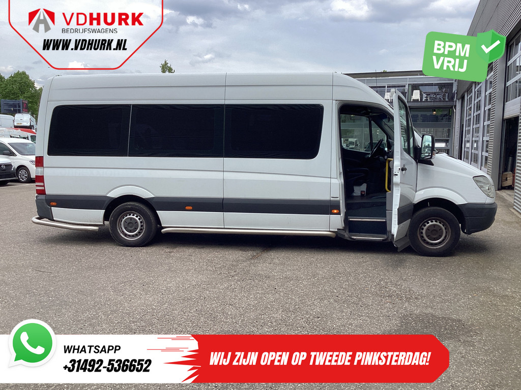 Mercedes-Benz Sprinter Personenvervoer 313 2.2 CDI L3H2 €8.773 Incl. BTW BPM VRIJ! EXPORT Combi/ 9 Persoons/ Kombi/ 9P/ Airco/ Rolstoellift 5
