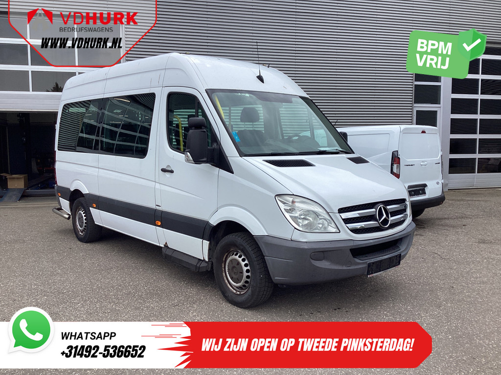 Mercedes-Benz Sprinter Personenvervoer 313 2.2 CDI L2H2 €8.772 Incl. BTW BPM VRIJ! EXPORT Combi/ 9 Persoons/ Kombi/ 9P/ Airco/ Rolstoellift 0