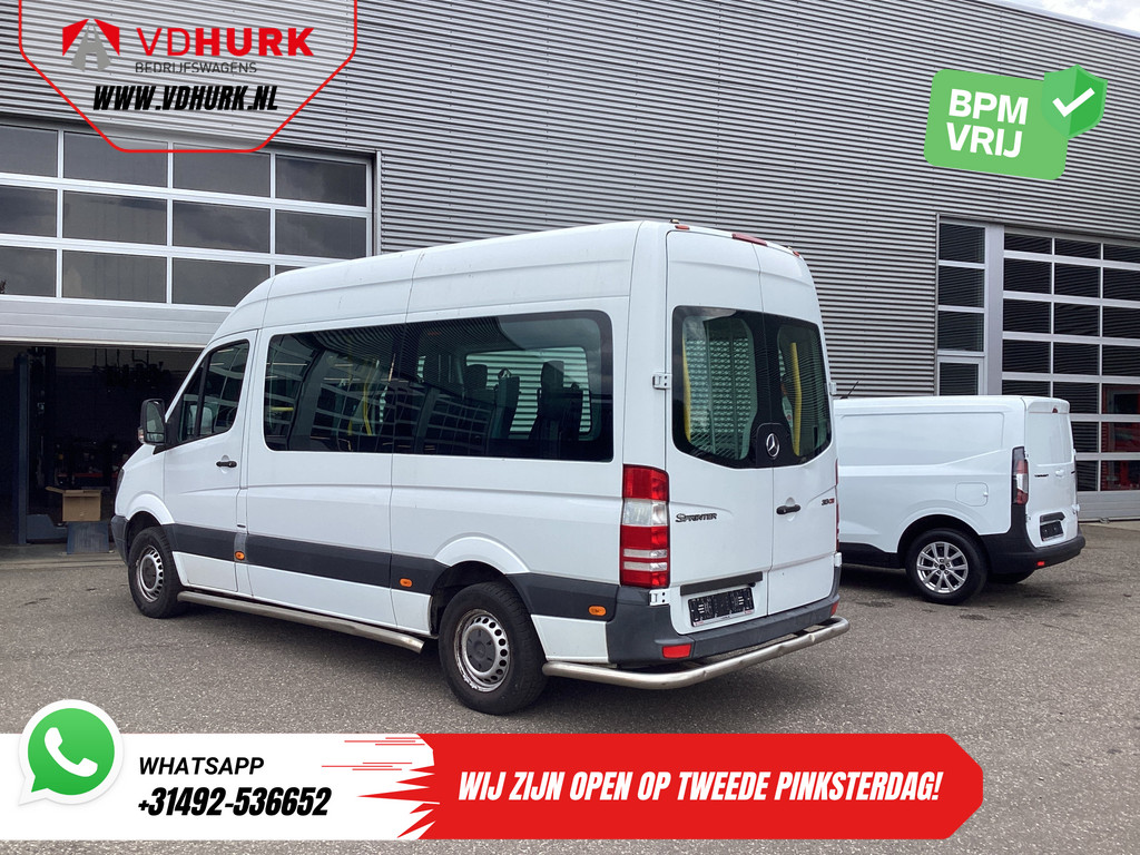 Mercedes-Benz Sprinter Personenvervoer 313 2.2 CDI L2H2 €8.772 Incl. BTW BPM VRIJ! EXPORT Combi/ 9 Persoons/ Kombi/ 9P/ Airco/ Rolstoellift 1