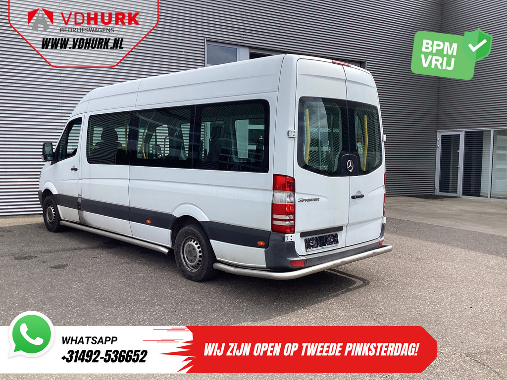 Mercedes-Benz Sprinter Personenvervoer 313 2.2 CDI Aut. L3H2 €10.587,- incl BTW (BPM VRIJ) EXPORT Combi/ 9 persoons/ Kombi/ 9P/ Rearbar/ Sidebars/ Airco/ Rolstoellift 1