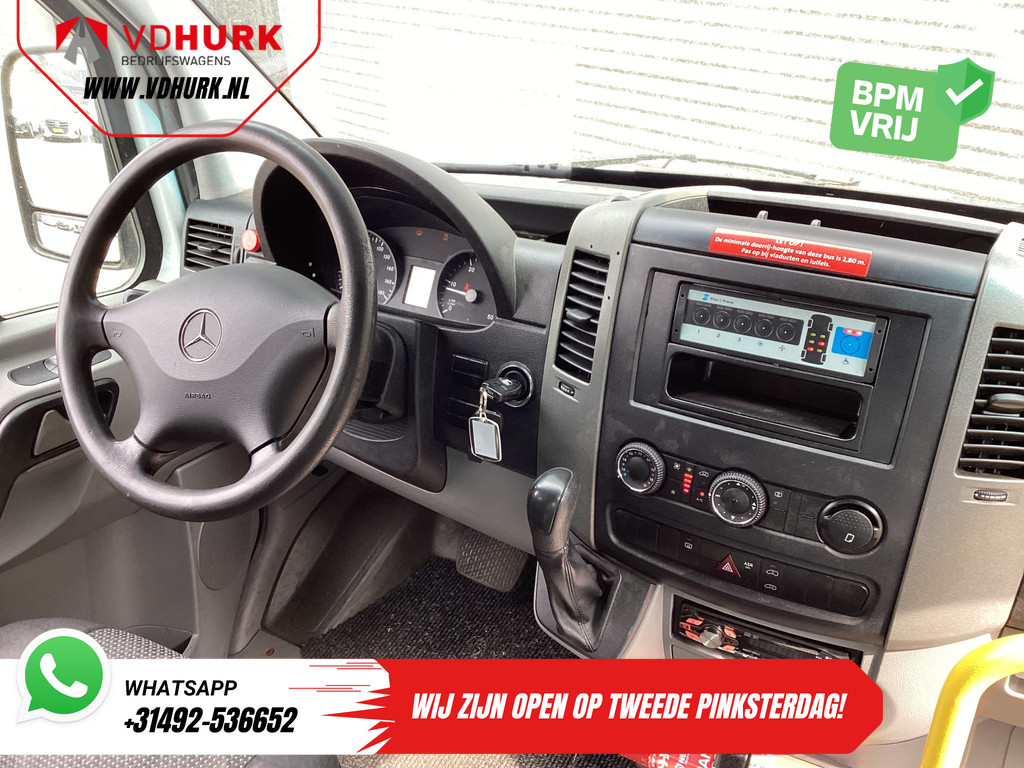 Mercedes-Benz Sprinter Personenvervoer 313 2.2 CDI Aut. L3H2 €10.587,- incl BTW (BPM VRIJ) EXPORT Combi/ 9 persoons/ Kombi/ 9P/ Rearbar/ Sidebars/ Airco/ Rolstoellift 2