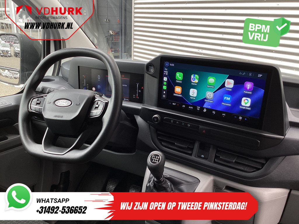 Ford Transit Custom Bestelbus 2.0 TDCI 136 pk L2 Trend LED/ Carplay/ Camera/ Climate/ PDC/ Cruise 11