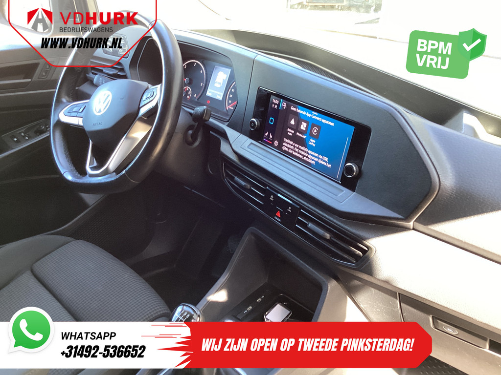 Volkswagen Caddy Cargo Bestelbus 2.0 TDI 102 pk LED/ Standkachel/ Stoelverw./ Carplay/ Camera/ PDC/ Cruise/ Trekhaak/ Airco 2