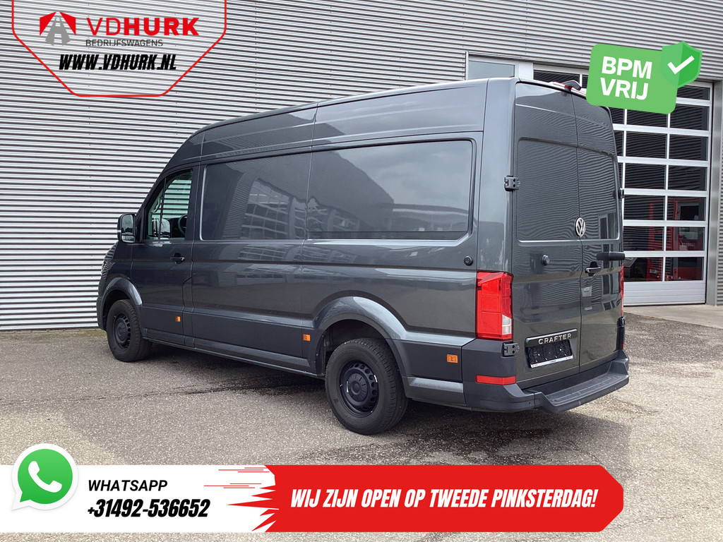 Volkswagen Crafter Bestelbus 35 2.0 TDI 140 pk DSG Aut. L3H3 Adapt.Cruise/ Gev.Stoel/ 270Gr.deuren/ Carplay/ Navi/ Camera/ PDC/ Airco 1