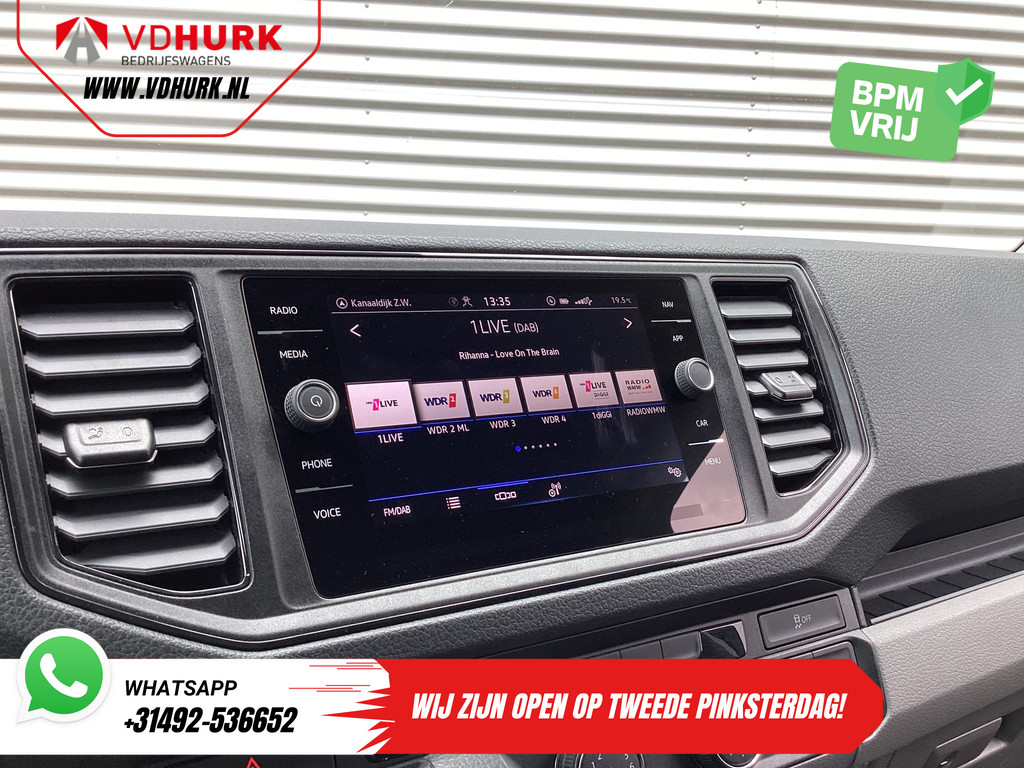 Volkswagen Crafter Bestelbus 35 2.0 TDI 140 pk DSG Aut. L3H3 Adapt.Cruise/ Gev.Stoel/ 270Gr.deuren/ Carplay/ Navi/ Camera/ PDC/ Airco 13