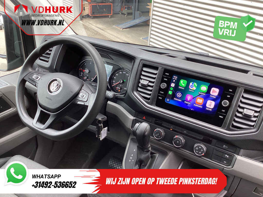 Volkswagen Crafter Bestelbus 35 2.0 TDI 140 pk DSG Aut. L3H3 Adapt.Cruise/ Gev.Stoel/ 270Gr.deuren/ Carplay/ Navi/ Camera/ PDC/ Airco 2