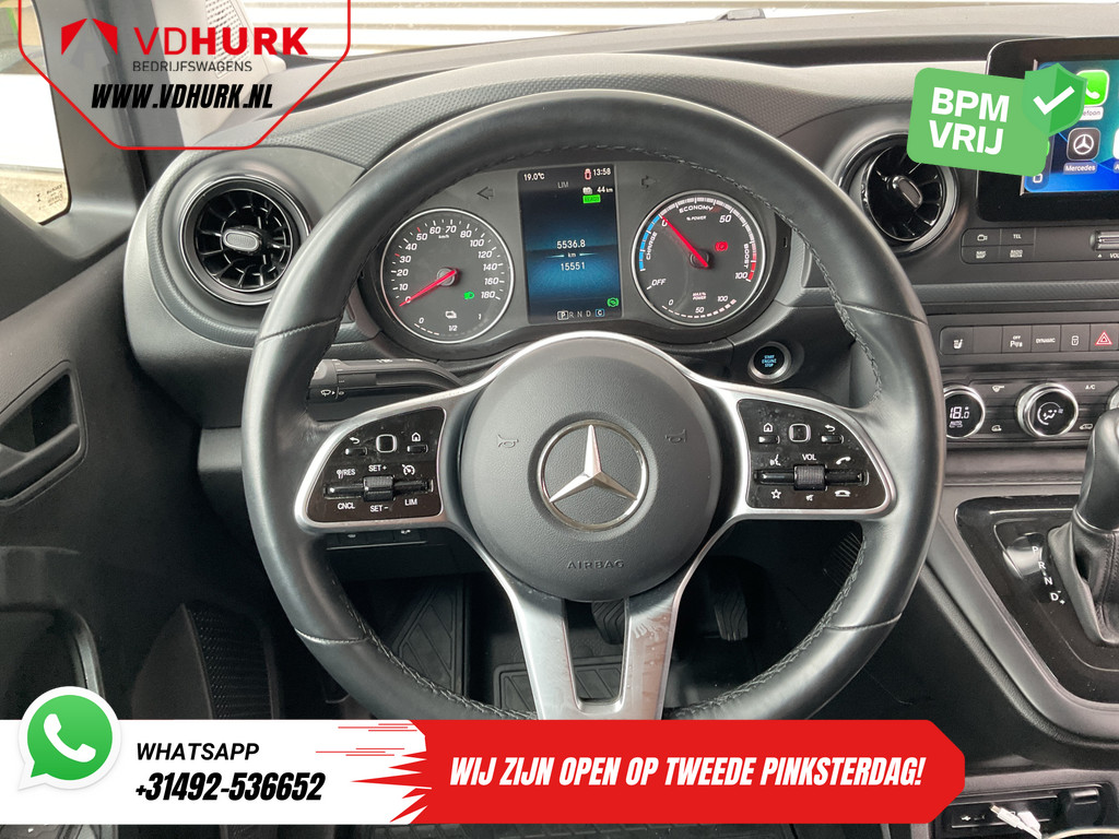 Mercedes-Benz eCitan Bestelbus 112 Pro 284 WLTP Snellader/ LED/ Stoelverw./ Carplay/ Climate/ Navi/ Cruise/ Camera/ PDC 14