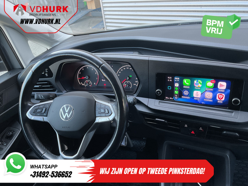 Volkswagen Caddy Cargo Maxi Bestelbus 1.5 TSI 115 pk DSG Aut. BENZINE 2x Schuifdeur/ Carplay/ Airco/ Cruise/ PDC 12