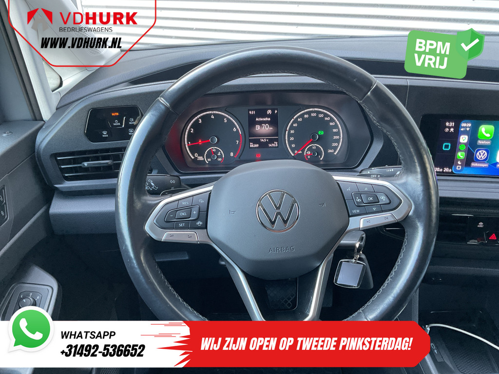 Volkswagen Caddy Cargo Maxi Bestelbus 1.5 TSI 115 pk DSG Aut. BENZINE 2x Schuifdeur/ Carplay/ Airco/ Cruise/ PDC 13