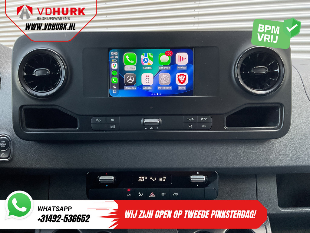 Mercedes-Benz Sprinter Bestelbus 317 CDI Aut. L2H2 LED/ Carplay/ Gev.Stoel/ Camera/ Cruise/ PDC/ Airco 12