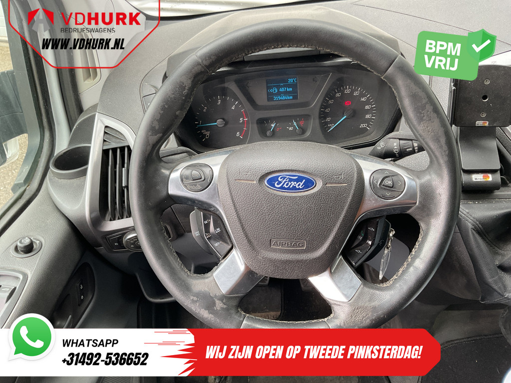 Ford Transit Custom Bestelbus 2.2 TDCI Trend EXPORT Airco/ Camera/ Cruise/ Sidesteps/ 18”LMV/ Trekhaak 14