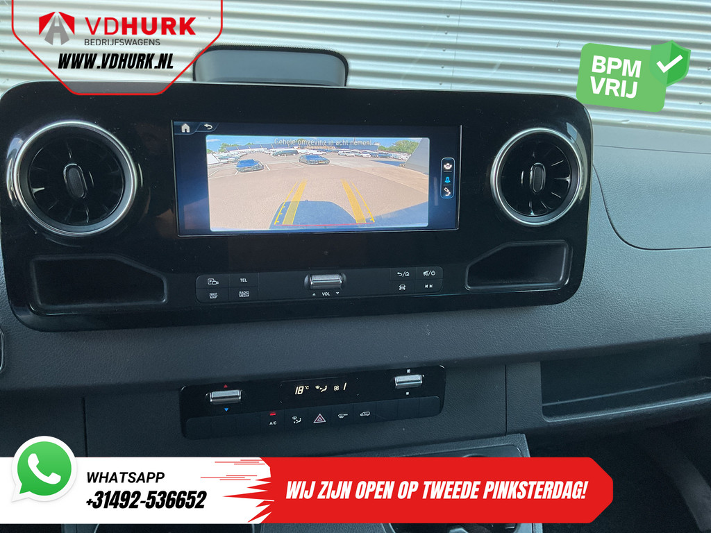 Mercedes-Benz Sprinter Bestelbus 317 CDI Aut. L2H2 3.5t Trekverm./ LED/ Gev.Stoel/ Carplay/ Inrichting/ Navi/ Cruise/ Camera/ Sidesteps/ 18”LMV 16