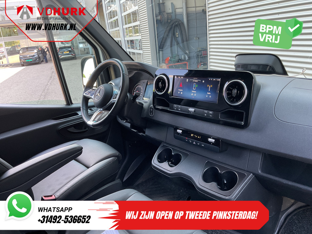 Mercedes-Benz Sprinter Bestelbus 317 CDI Aut. L2H2 3.5t Trekverm./ LED/ Gev.Stoel/ Carplay/ Inrichting/ Navi/ Cruise/ Camera/ Sidesteps/ 18”LMV 2