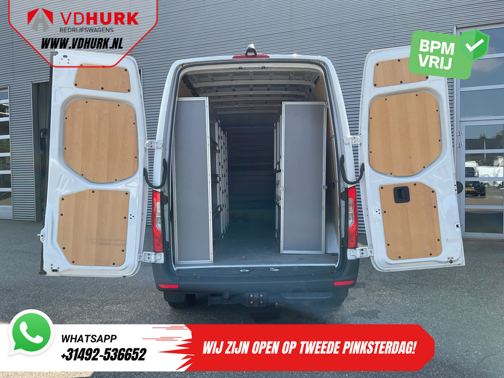Mercedes-Benz Sprinter Bestelbus 317 CDI Aut. L2H2 3.5t Trekverm./ LED/ Gev.Stoel/ Carplay/ Inrichting/ Navi/ Cruise/ Camera/ Sidesteps/ 18”LMV 5