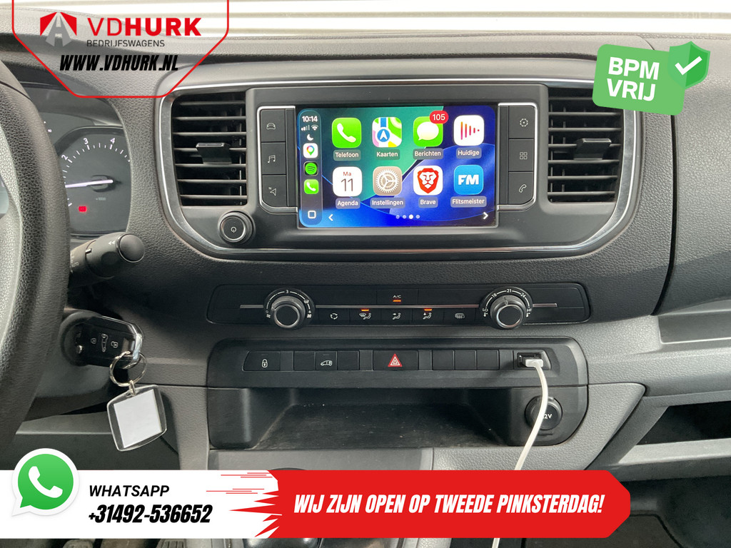 Peugeot Expert Bestelbus 2.0 HDI 145 pk L3 Carplay/ Airco/ Navi/ Cruise/ Camera/ PDC/ 12