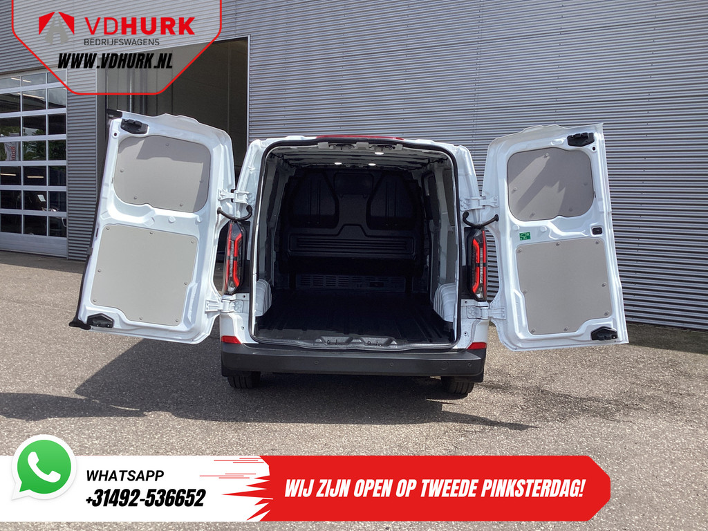 Ford E-Transit Custom Bestelbus 71 kWh L2 360 km WLTP Garantie t/m 2028/ LED/ Snellader/ Standkachel/ Stoelverw./ Stuurverw./ Carplay/ Camera/ PDC/ Climate/ Cru 4